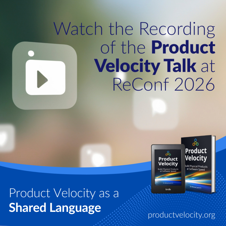 ReConf Talk Online: Product Velocity as a Shared Language