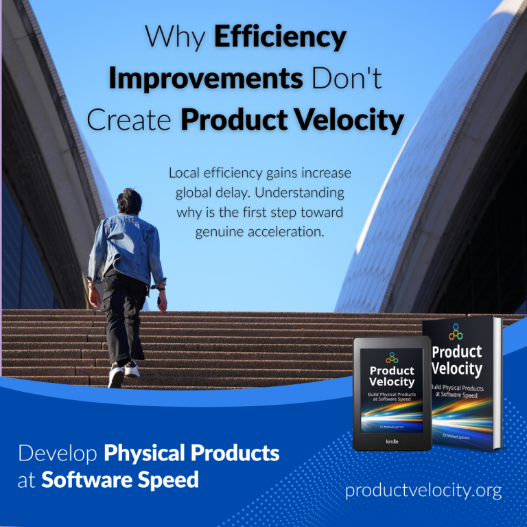Why Efficiency Improvements Don’t Create Product Velocity